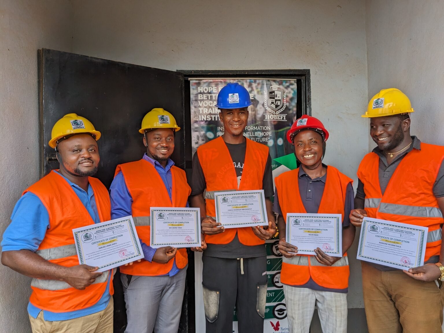 empowering youths through solar h4bf completes one month solar energy crash course